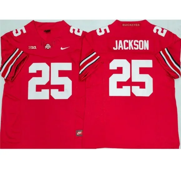 Bo Jackson Red Stitched Jersey Vapor Can Choose Mens Youths